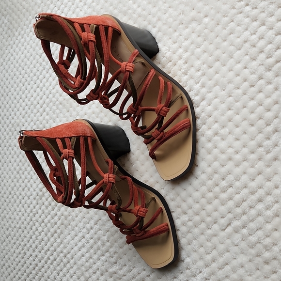 NIB rag & bone Camille Terracotta Sandals - Picture 7 of 16